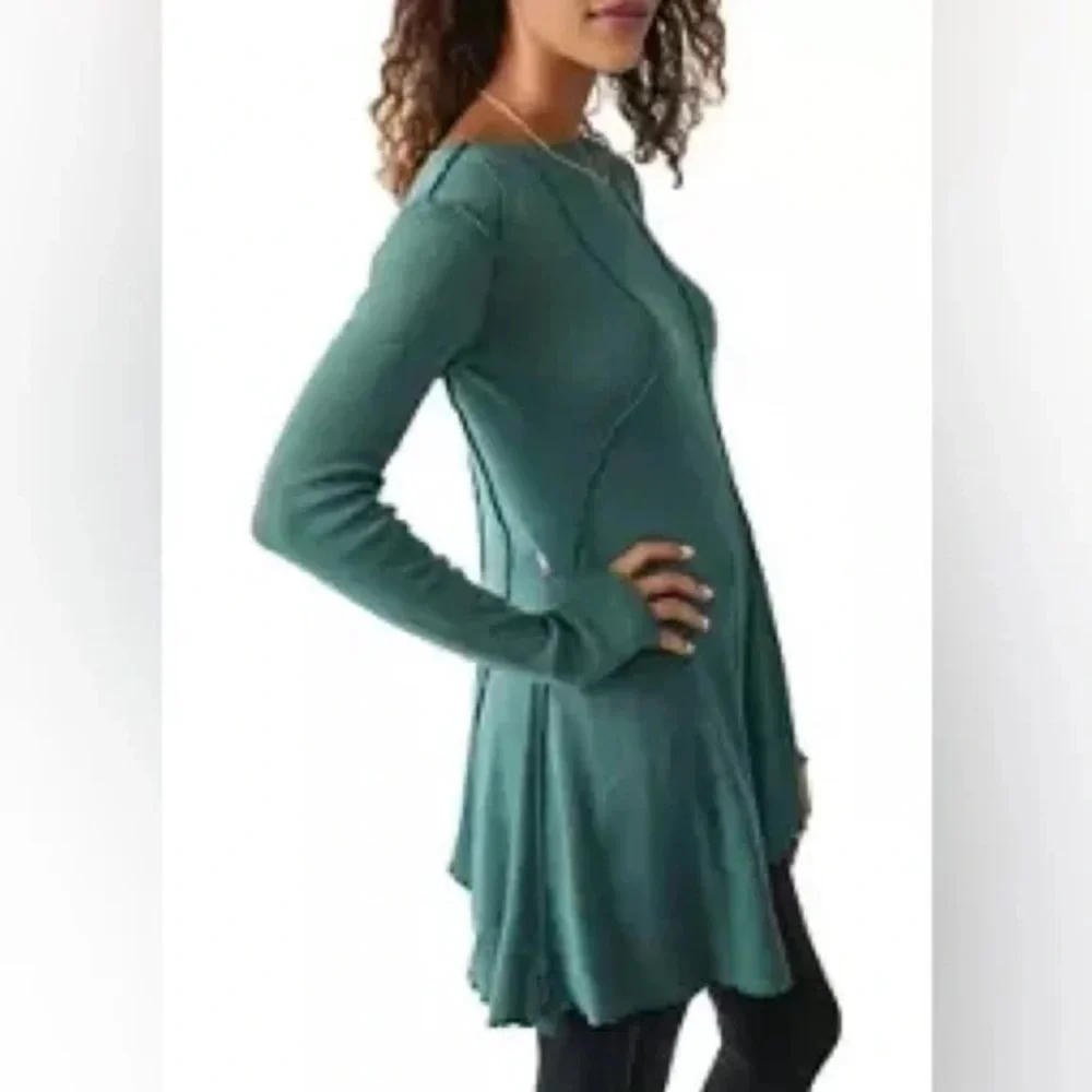 Free People | Full Swing Tunic Jaded XS Boho Beach